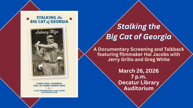 Stalking the Big Cat of Georgia: Documentary Screening & Talkback on March 26, 2026, at 7 p.m. at Decatur Library